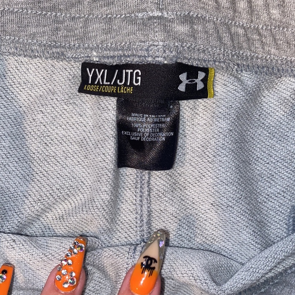 GIRLS UNDER ARMOUR SWEATPANTS - Picture 3 of 3